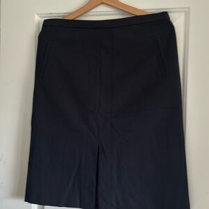 NWT: Align Navy Blue Cotton JCrew Skirt
